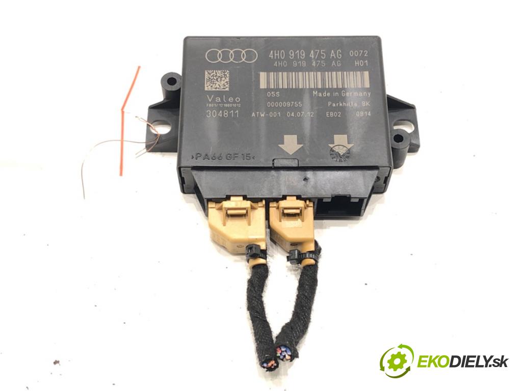 AUDI A6 C7 (4G2, 4GC) 2010 - 2018    2.0 TDI 130 kW [177 KM] olej napędowy 2011 - 2018  Modul PDC 4H0919475AG (Ostatné)