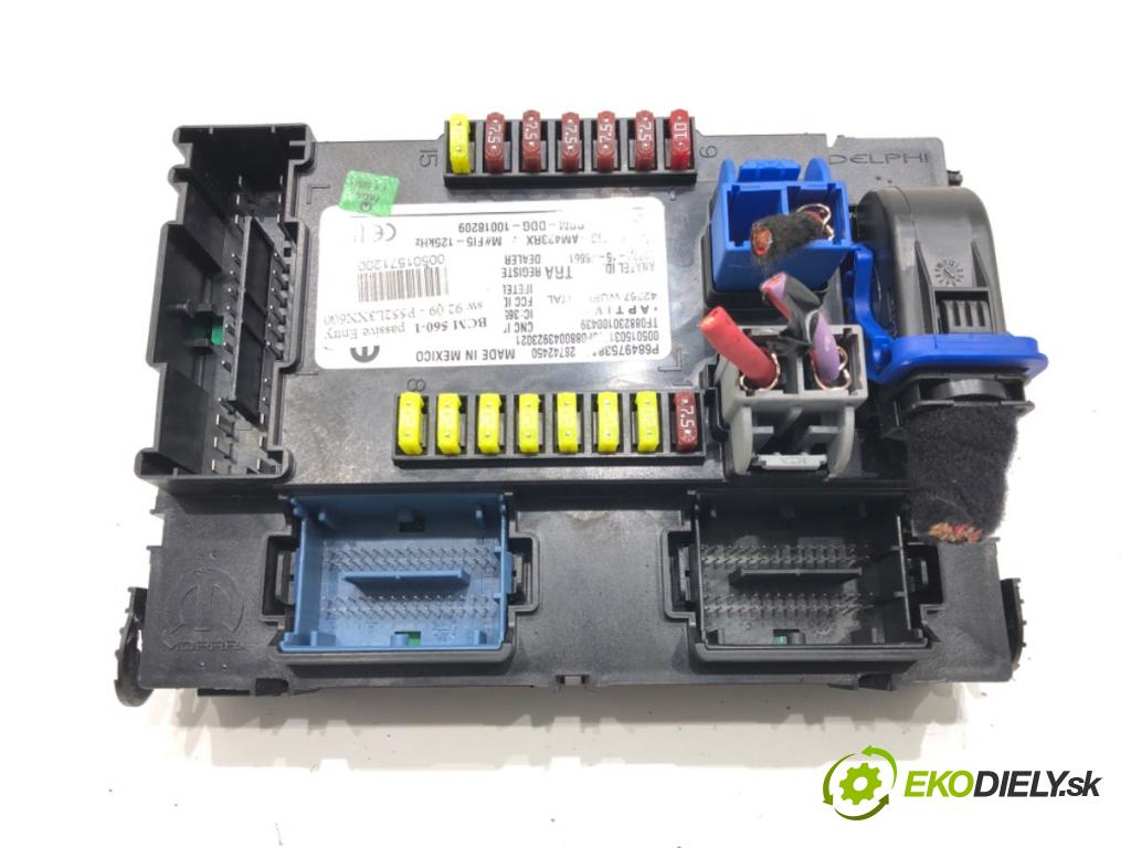 JEEP COMPASS (MP, M6) 2016 - 2022    1.3 2WD 110 kW [150 KM] benzyna 2020 - 2022  modul BSI P68497538AC (Pojistkové skříňky)