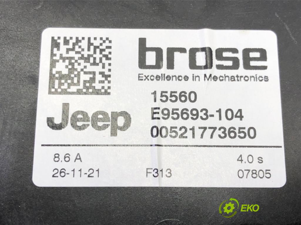 JEEP COMPASS (MP, M6) 2016 - 2022    1.3 2WD 110 kW [150 KM] benzyna 2020 - 2022  mechanismus okna pravý přední část 00521773650