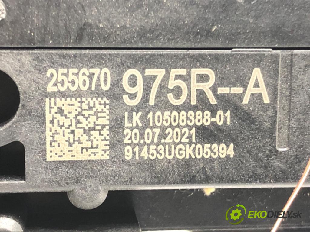 DACIA SANDERO III 2021 - 2022    1.0 TCe 100 ECO-G 74 kW [101 KM] Benzyna / gaz samochodowy (LPG) 2021 - 2022  Prepínač kombinovaný 255670975R (Prepínače, spínače, tlačidlá a ovládače kúrenia)