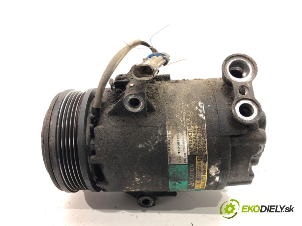 OPEL ASTRA G sedan (T98) 1998 - 2009    1.6 16V (F69) 74 kW [101 KM] benzyna 1998 - 2005  kompresor klimatizace 09165714 (Kompresory)