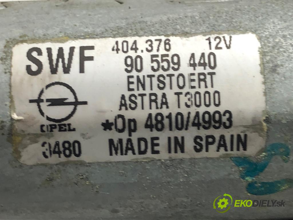 OPEL ASTRA G sedan (T98) 1998 - 2009    1.6 16V (F69) 74 kW [101 KM] benzyna 1998 - 2005  motor stěračů zadní část 90559440
