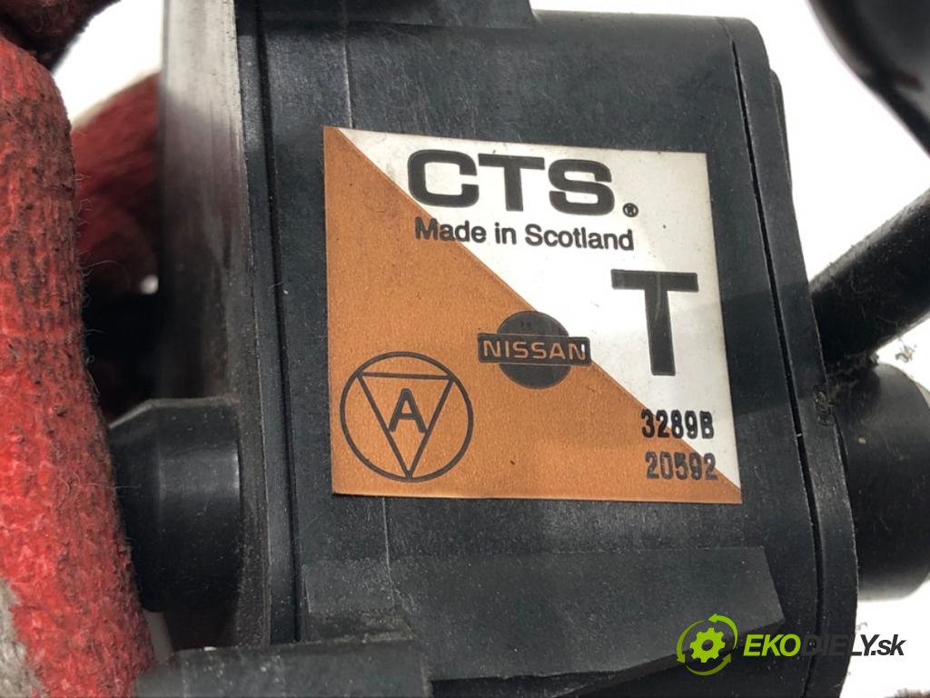 NISSAN QASHQAI / QASHQAI +2 I (J10, NJ10, JJ10E) 2006 - 2014    1.6 84 kW [114 KM] benzyna 2007 - 2013  Potenciometer plynu  (Pedále)