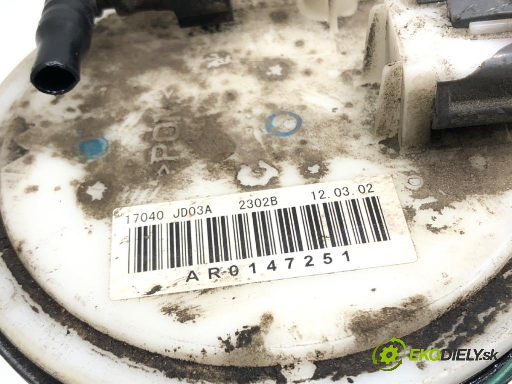 NISSAN QASHQAI / QASHQAI +2 I (J10, NJ10, JJ10E) 2006 - 2014    1.6 84 kW [114 KM] benzyna 2007 - 2013  pumpa paliva 17040JD03A