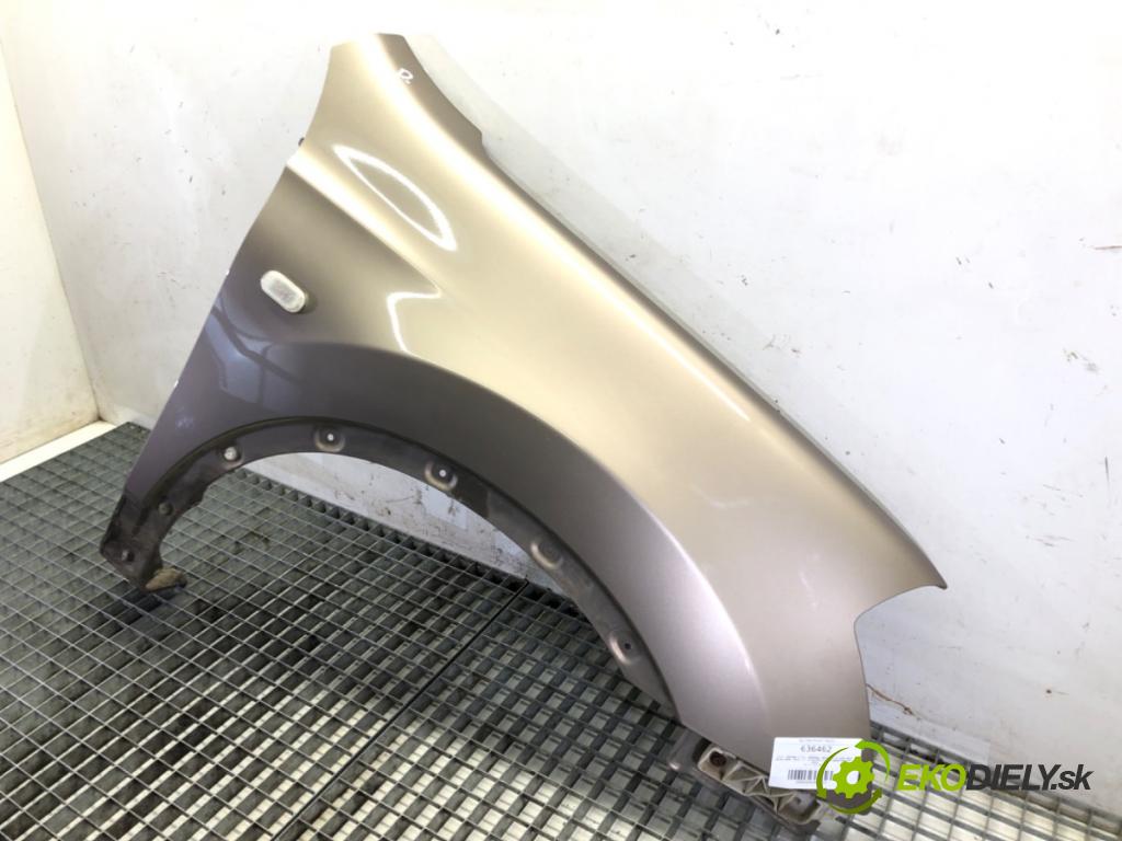 NISSAN QASHQAI / QASHQAI +2 I (J10, NJ10, JJ10E) 2006 - 2014    1.6 84 kW [114 KM] benzyna 2007 - 2013  blatník pravý přední část
