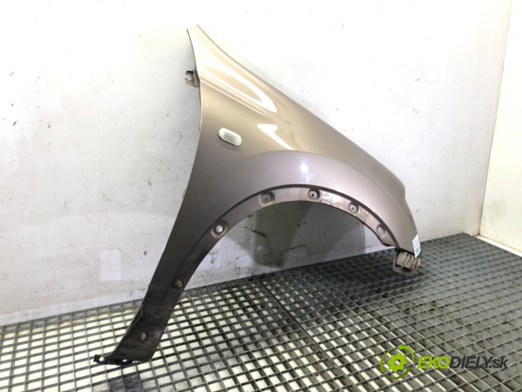 NISSAN QASHQAI / QASHQAI +2 I (J10, NJ10, JJ10E) 2006 - 2014    1.6 84 kW [114 KM] benzyna 2007 - 2013  blatník pravý přední část