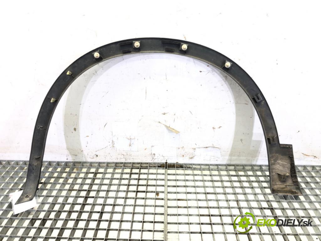 NISSAN QASHQAI / QASHQAI +2 I (J10, NJ10, JJ10E) 2006 - 2014    1.6 84 kW [114 KM] benzyna 2007 - 2013  lišta blatníka přední část pravá