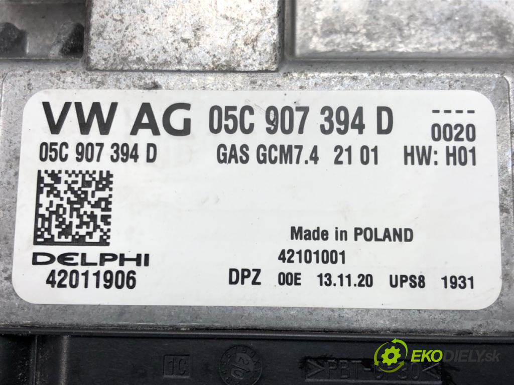 SEAT ARONA (KJ7) 2017 - 2022    1.0 TSI 81 kW [110 KM] benzyna 2020 - 2022  riadiaca jednotka Motor 05C907394D (Riadiace jednotky)