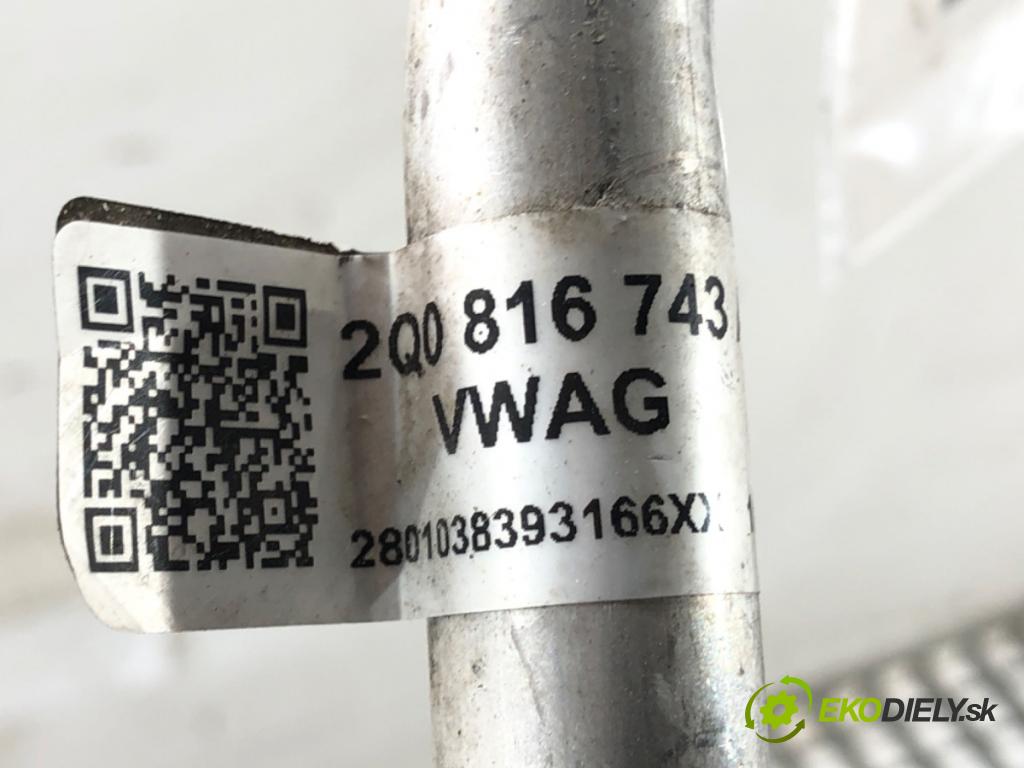 SEAT ARONA (KJ7) 2017 - 2022    1.0 TSI 81 kW [110 KM] benzyna 2020 - 2022  rúrka klimatizácie 2Q0816743AL (Rúrky klimatizácie)