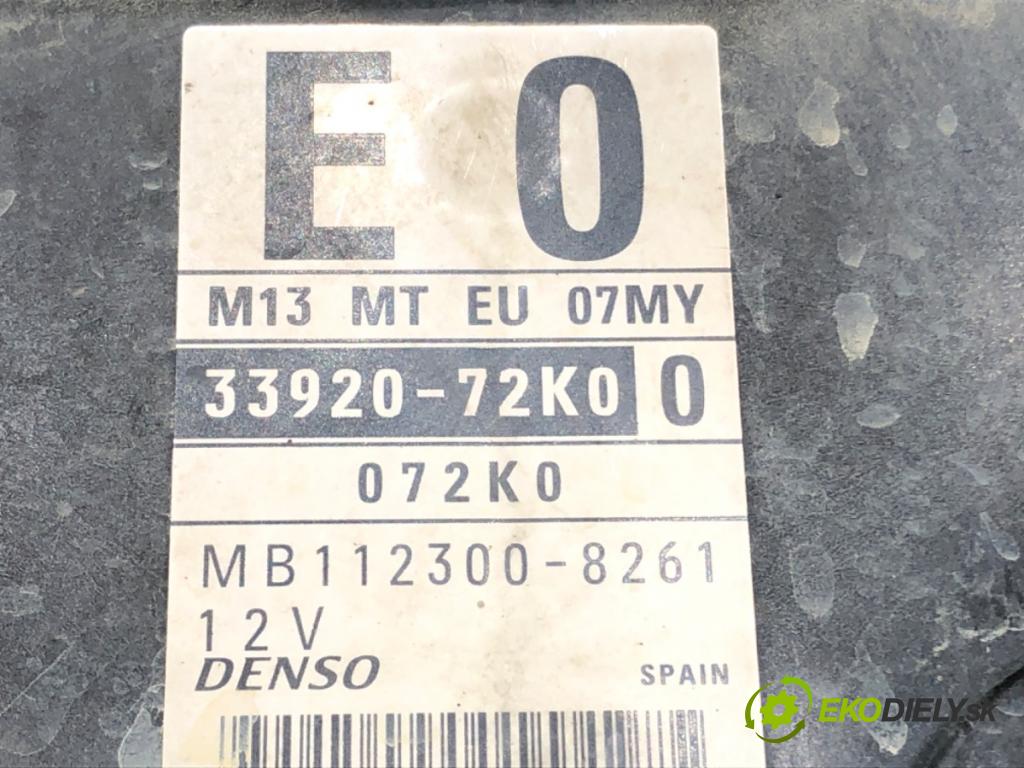 SUZUKI SWIFT III (MZ, EZ) 2005 - 2022    1.3 (RS 413) 68 kW [92 KM] benzyna 2005 - 2022  riadiaca jednotka Motor 33920-72K0 (Riadiace jednotky)
