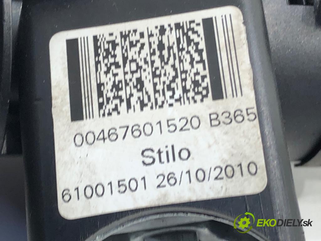 FIAT STILO (192_) 2001 - 2010    1.9 JTD (192_XE1A) 85 kW [115 KM] olej napędowy 2001 - 2006  spinačka 00467601520 (Spínacie skrinky a kľúče)