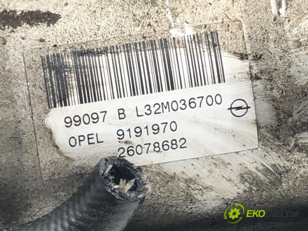 OPEL ASTRA G liftback (T98) 1998 - 2009    2.0 DI (F08, F48) 60 kW [82 KM] olej napędowy 1998 - 2005  Pumpa servočerpadlo 9191970 (Servočerpadlá, pumpy riadenia)