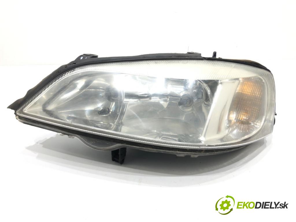 OPEL ASTRA G liftback (T98) 1998 - 2009    2.0 DI (F08, F48) 60 kW [82 KM] olej napędowy 1998 - 2005  Svetlomet ľavy predný 