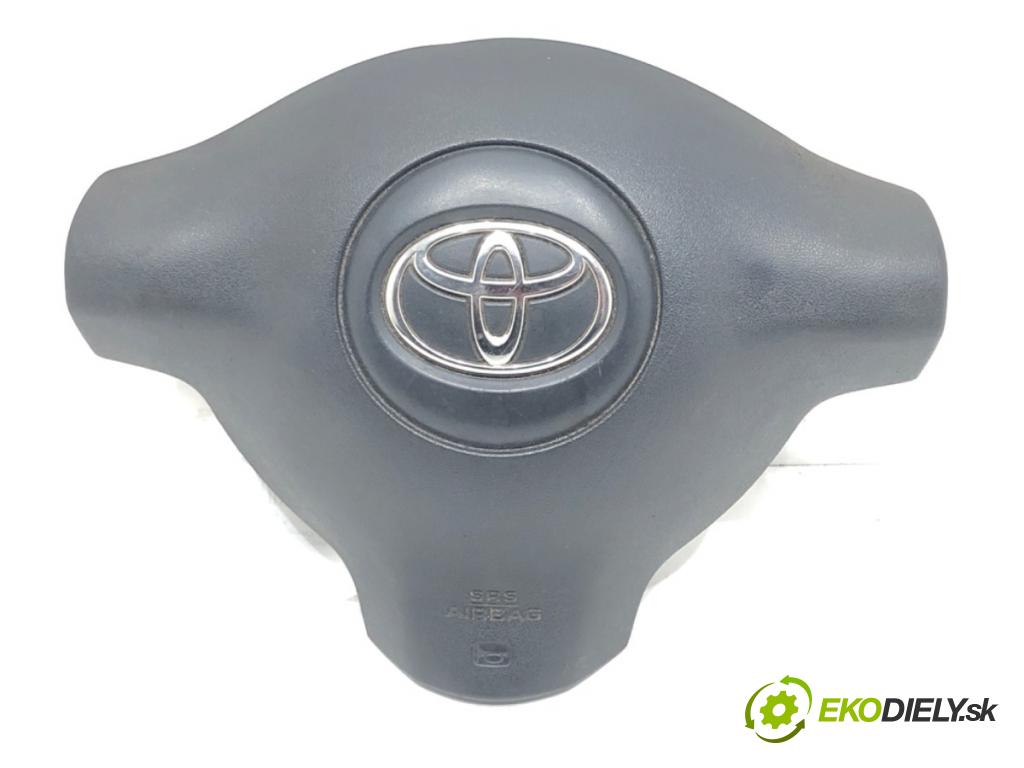 TOYOTA YARIS (_P1_) 1999 - 2005    1.4 D-4D (NLP10_) 55 kW [75 KM] olej napędowy 2001 - 2005  AirBag volantu  (Airbagy)