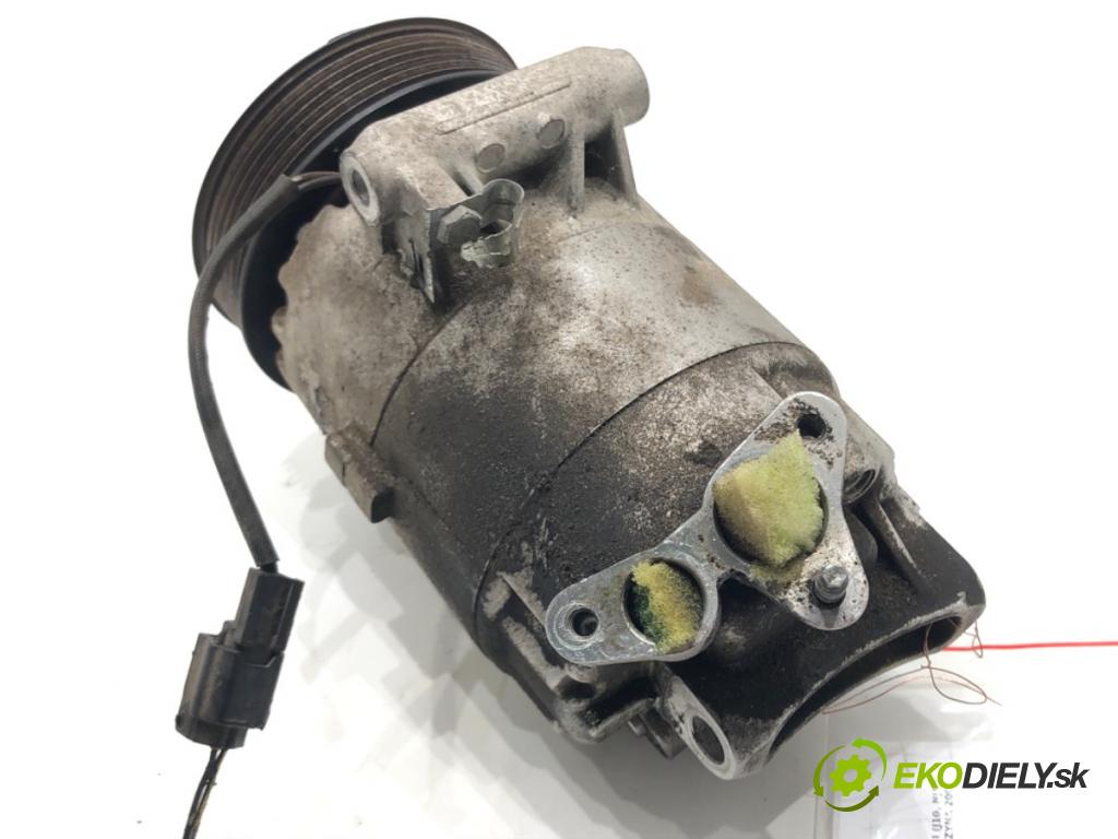 NISSAN QASHQAI / QASHQAI +2 I (J10, NJ10, JJ10E) 2006 - 2014    1.6 84 kW [114 KM] benzyna 2007 - 2013  kompresor klimatizace 700510723 (Kompresory)