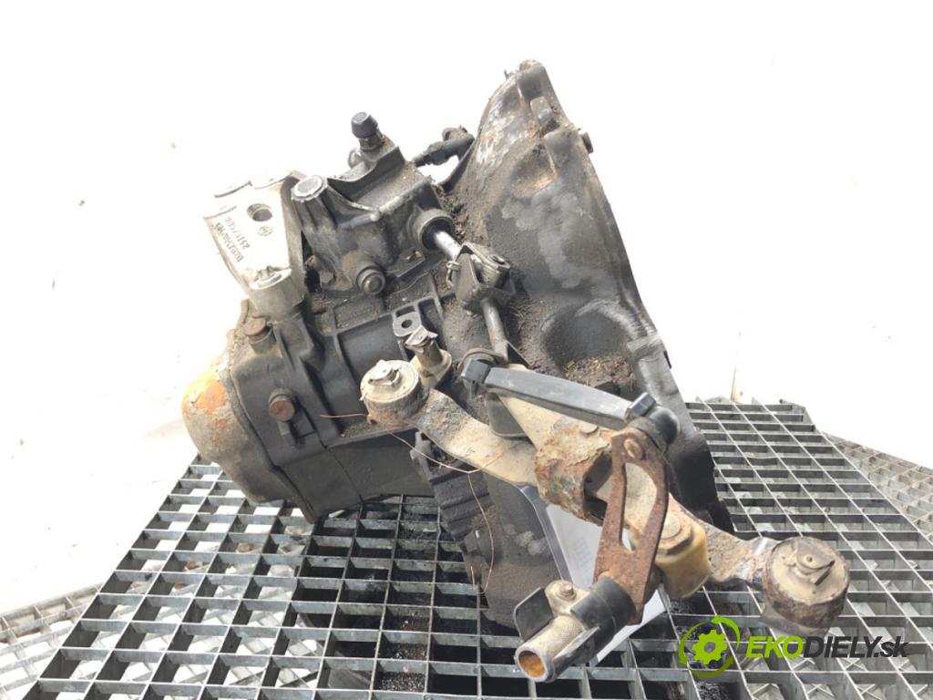 OPEL ASTRA G liftback (T98) 1998 - 2009    1.6 LPG (F08, F48) 74 kW [101 KM] Benzyna / gaz samochodowy (LPG) 1998 - 2005  Prevodovka F17C374 (Prevodovky)