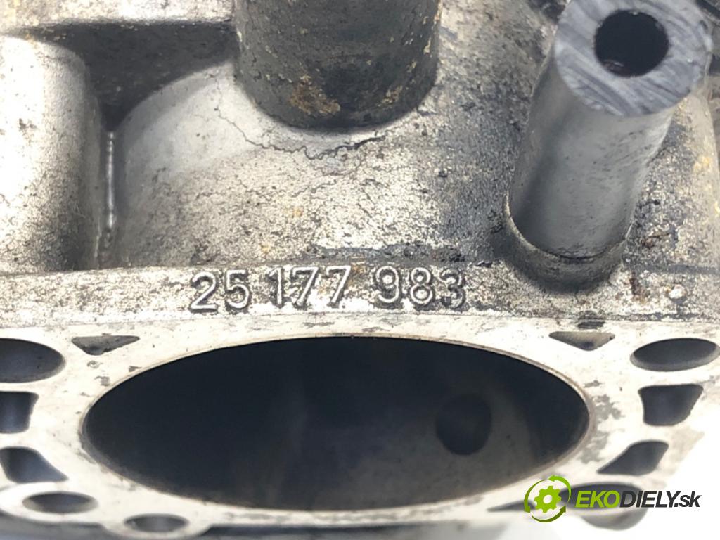 OPEL ASTRA G liftback (T98) 1998 - 2009    1.6 LPG (F08, F48) 74 kW [101 KM] Benzyna / gaz samochodowy (LPG) 1998 - 2005  Škrtiaca klapka 25177983 (Škrtiace klapky)