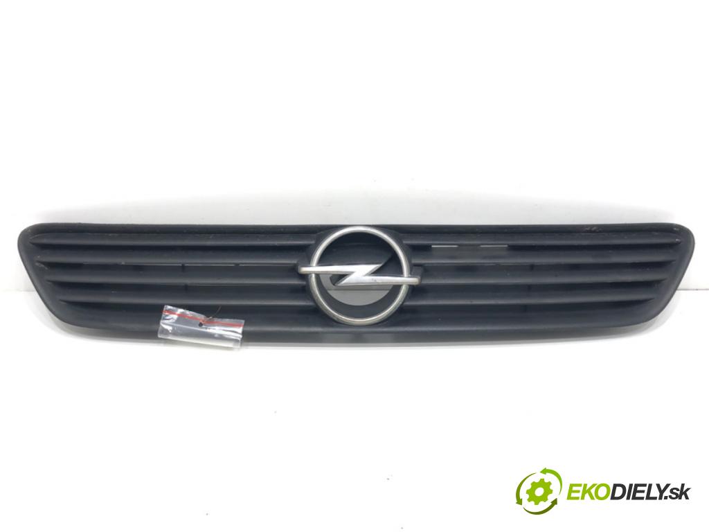 OPEL ASTRA G liftback (T98) 1998 - 2009    1.7 DTI 16V (F08, F48) 55 kW [75 KM] olej napędowy 2000 - 2005  mřížka maska 90588120 (Mřížky (masky) chladičů)