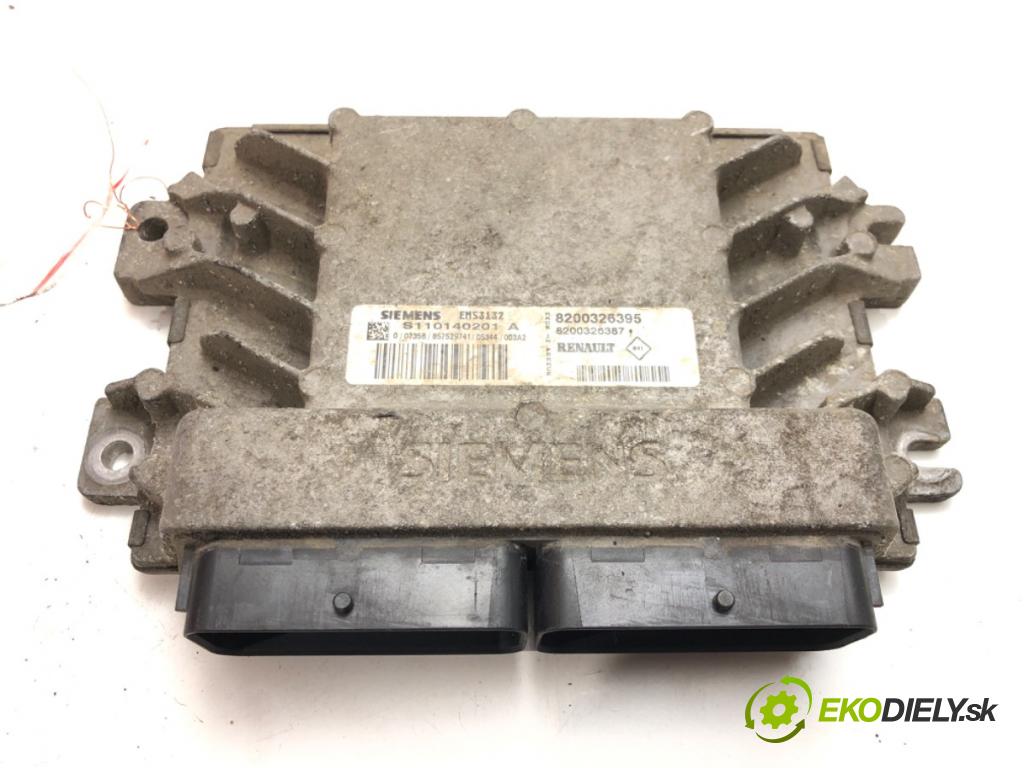 RENAULT CLIO II (BB_, CB_) 1998 - 2016    1.2 (BB0A, BB0F, BB10, BB1K, BB28, BB2D, BB2H, CB0A,... 43 kW [58 KM] benzyna 1998 - 2010  riadiaca jednotka Motor 8200326395 (Riadiace jednotky)