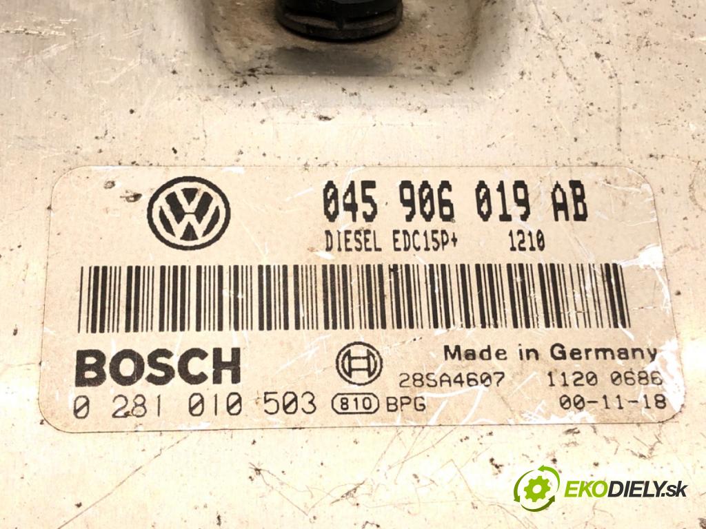 VW LUPO I (6X1, 6E1) 1998 - 2005    1.2 TDI 3L 45 kW [61 KM] olej napędowy 1999 - 2005  riadiaca jednotka Motor 045906019AB (Riadiace jednotky)