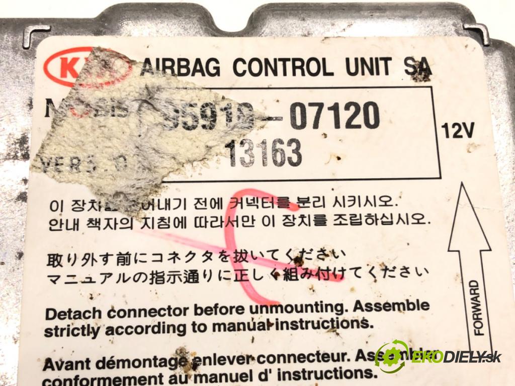 KIA PICANTO I (SA) 2004 - 2012    1.1 48 kW [65 KM] benzyna 2004 - 2011  senzor airbag 95910-07120 (Snímače)