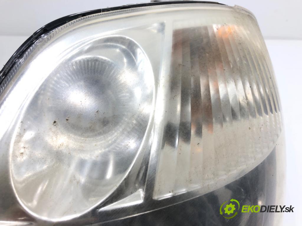 KIA PICANTO I (SA) 2004 - 2012    1.1 48 kW [65 KM] benzyna 2004 - 2011  Svetlomet ľavy predný