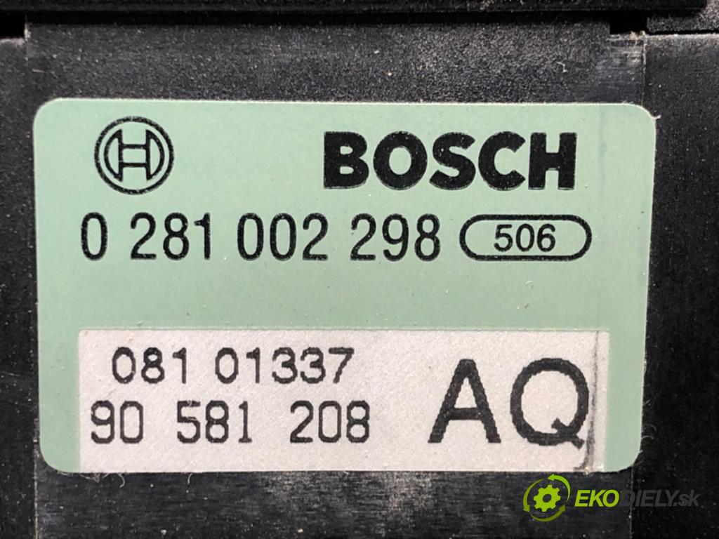 OPEL ZAFIRA A nadwozie wielkoprzestrzenne (MPV) (T98) 1999 - 2005    2.0 DI 16V (F75) 60 kW [82 KM] olej napędowy 1999 - 2005  Potenciometer plynu 90581208 (Pedále)