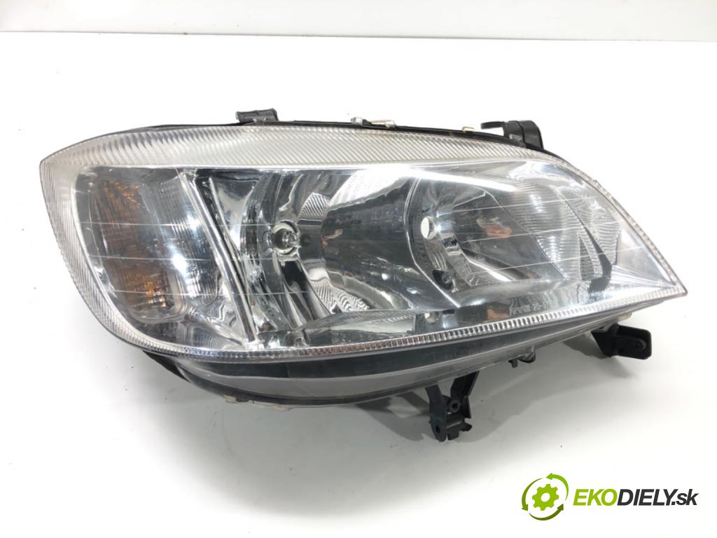 OPEL ZAFIRA A nadwozie wielkoprzestrzenne (MPV) (T98) 1999 - 2005    2.0 DI 16V (F75) 60 kW [82 KM] olej napędowy 1999 - 2005  Svetlomet pravy predný 