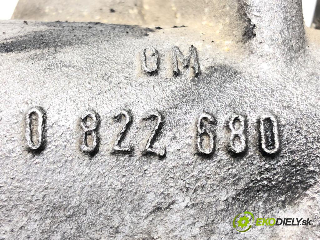 OPEL ASTRA G liftback (T98) 1998 - 2009    2.0 DTI 16V (F08, F48) 74 kW [101 KM] olej napędowy 1999 - 2005  Škrtiaca klapka 08226808 (Škrtiace klapky)