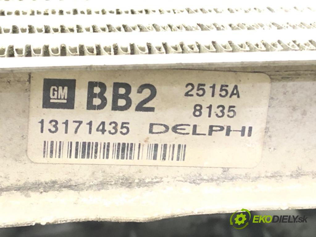 OPEL ZAFIRA B Nadwozie pełne/minivan (A05) 2005 - 2015    1.9 CDTI VAN (M75) 88 kW [120 KM] olej napędowy 2005 - 2015  intercooler 13171435 (Chladiče nasávaného vzduchu (intercoolery))