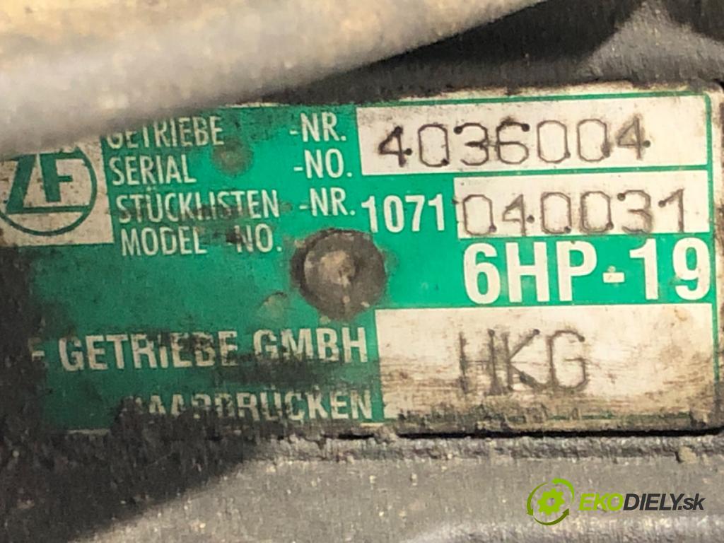 AUDI A6 C6 Avant (4F5) 2004 - 2011    3.0 TDI quattro 165 kW [225 KM] olej napędowy 2005 - 2006  Prevodovka HKG (Prevodovky)
