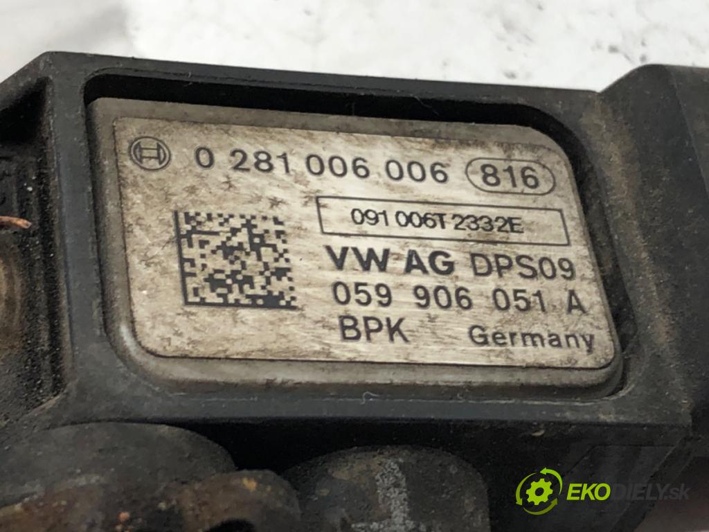 AUDI A6 C6 Avant (4F5) 2004 - 2011    3.0 TDI quattro 165 kW [225 KM] olej napędowy 2005 - 2006  snímač tlaku DPF