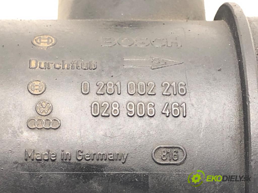 SEAT IBIZA II (6K1) 1993 - 2002    1.9 TDI 81 kW [110 KM] olej napędowy 1997 - 2002  Váha vzduchu 0281002216 028906461 (Váhy vzduchu)