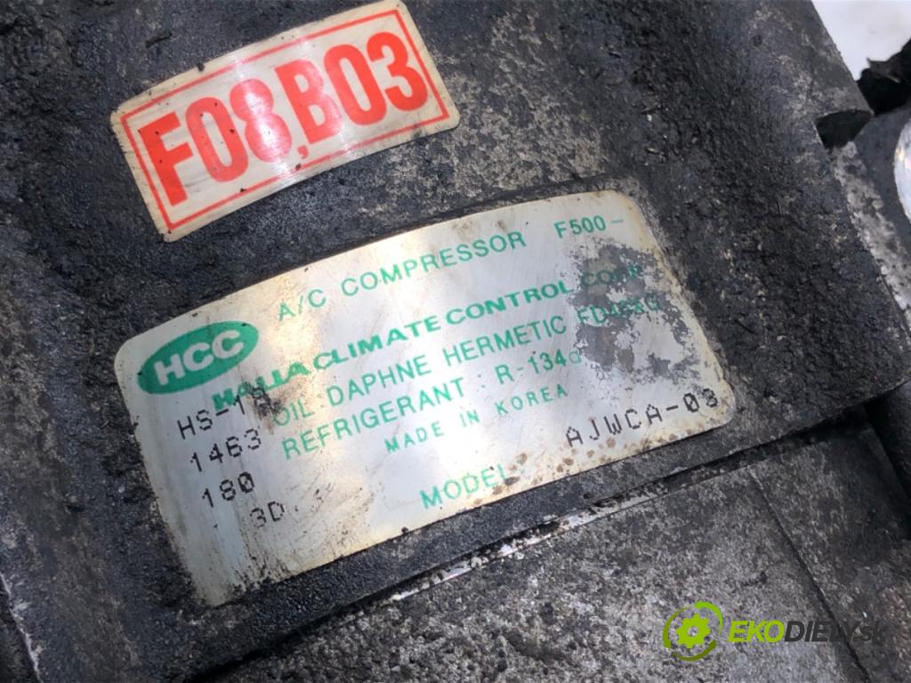 HYUNDAI SANTA FÉ I (SM) 2000 - 2006    2.0 CRDi 4x4 83 kW [113 KM] olej napędowy 2001 - 2006  kompresor klimatizace AJWCA-03 (Kompresory)