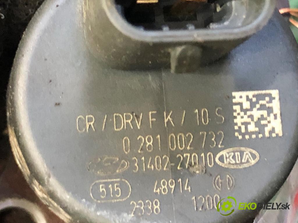 HYUNDAI SANTA FÉ I (SM) 2000 - 2006    2.0 CRDi 4x4 83 kW [113 KM] olej napędowy 2001 - 2006  Regulátor tlaku paliva 0281002732 (Ostatné)