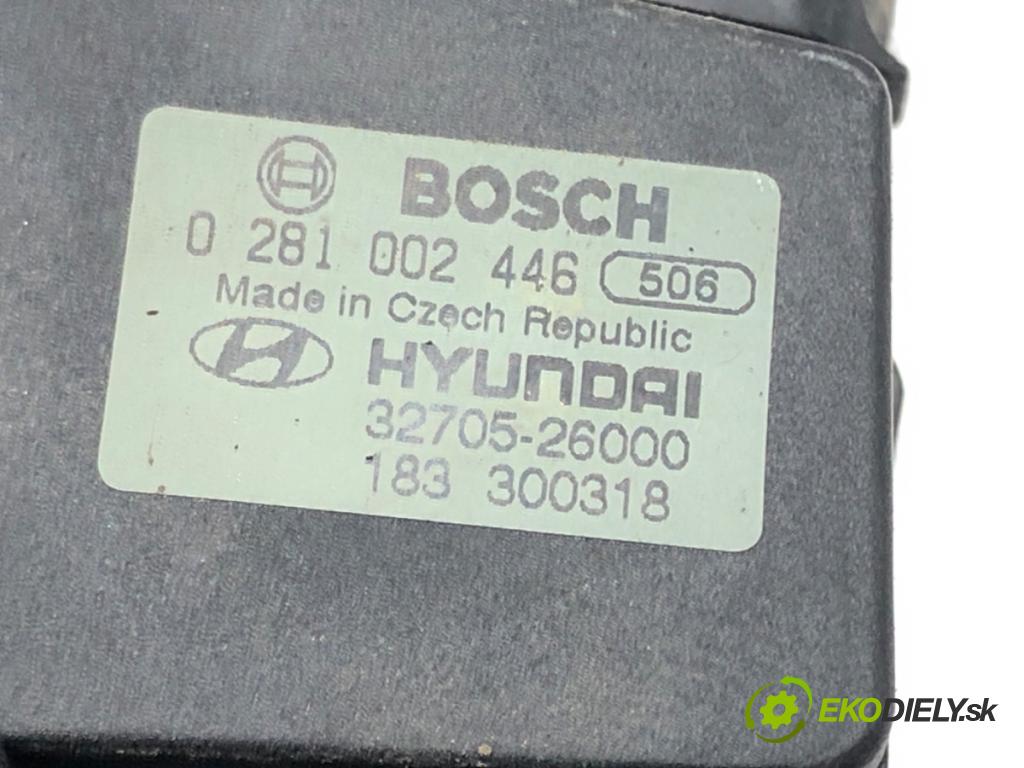 HYUNDAI SANTA FÉ I (SM) 2000 - 2006    2.0 CRDi 4x4 83 kW [113 KM] olej napędowy 2001 - 2006  Potenciometer plynu 0281002446 32705-26000 (Pedále)