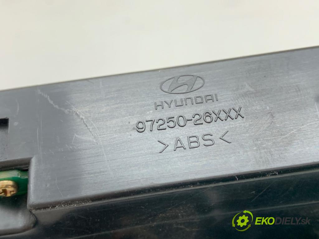 HYUNDAI SANTE FE I SUV 2001 83 kW 2.0 CRDi 4x4 1991 Panel ovládaní topení 97250-26XXX (Páčky pod volantem)