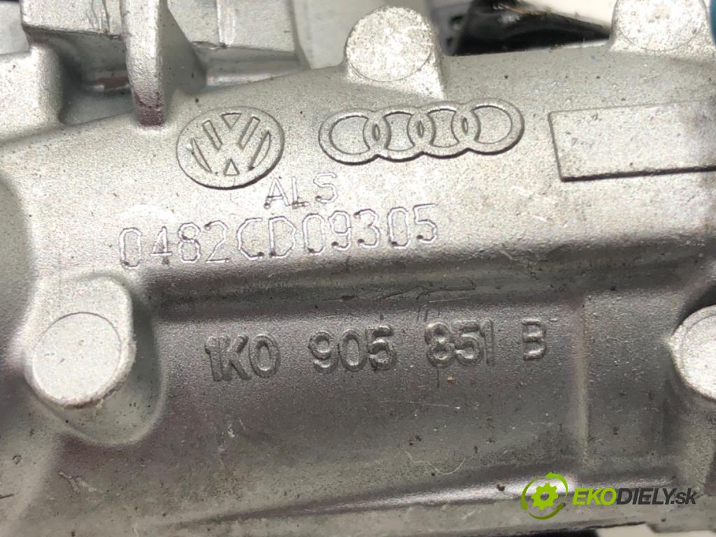 VW JETTA III (1K2) 2004 - 2013    1.9 TDI 77 kW [105 KM] olej napędowy 2005 - 2010  spinačka 1K0905851B (Spínacie skrinky a kľúče)