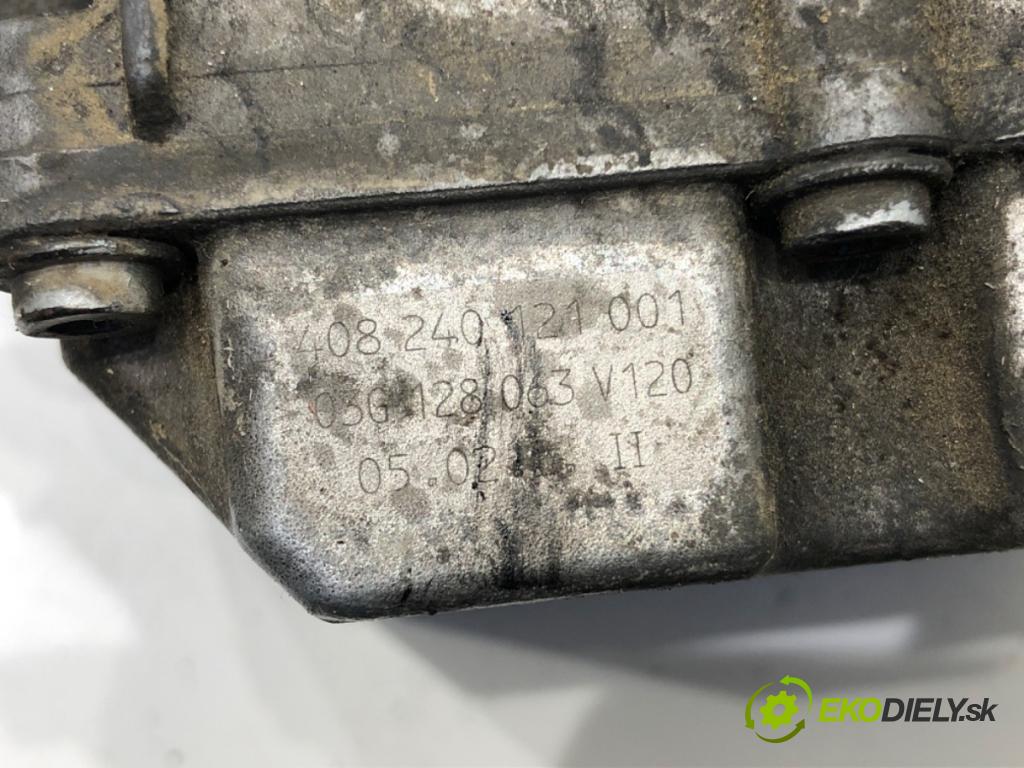 VW JETTA III (1K2) 2004 - 2013    1.9 TDI 77 kW [105 KM] olej napędowy 2005 - 2010  Škrtiaca klapka 03G128063 (Škrtiace klapky)