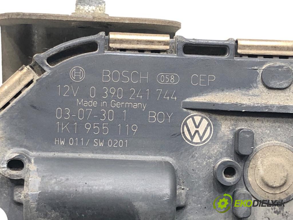 VW JETTA III (1K2) 2004 - 2013    1.9 TDI 77 kW [105 KM] olej napędowy 2005 - 2010  Mechanizmus stieračov predný 1K1955119 (Motorčeky stieračov predné)