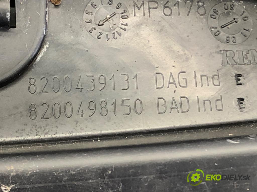 RENAULT KANGOO / GRAND KANGOO II (KW0/1_) 2008 - 2022    1.5 dCi 85 (KW0K, KW0L, KW0B) 63 kW [86 KM] olej napędowy 2008 - 2022  Torpédo, plast pod čelné okno 8200439131 (Torpéda)