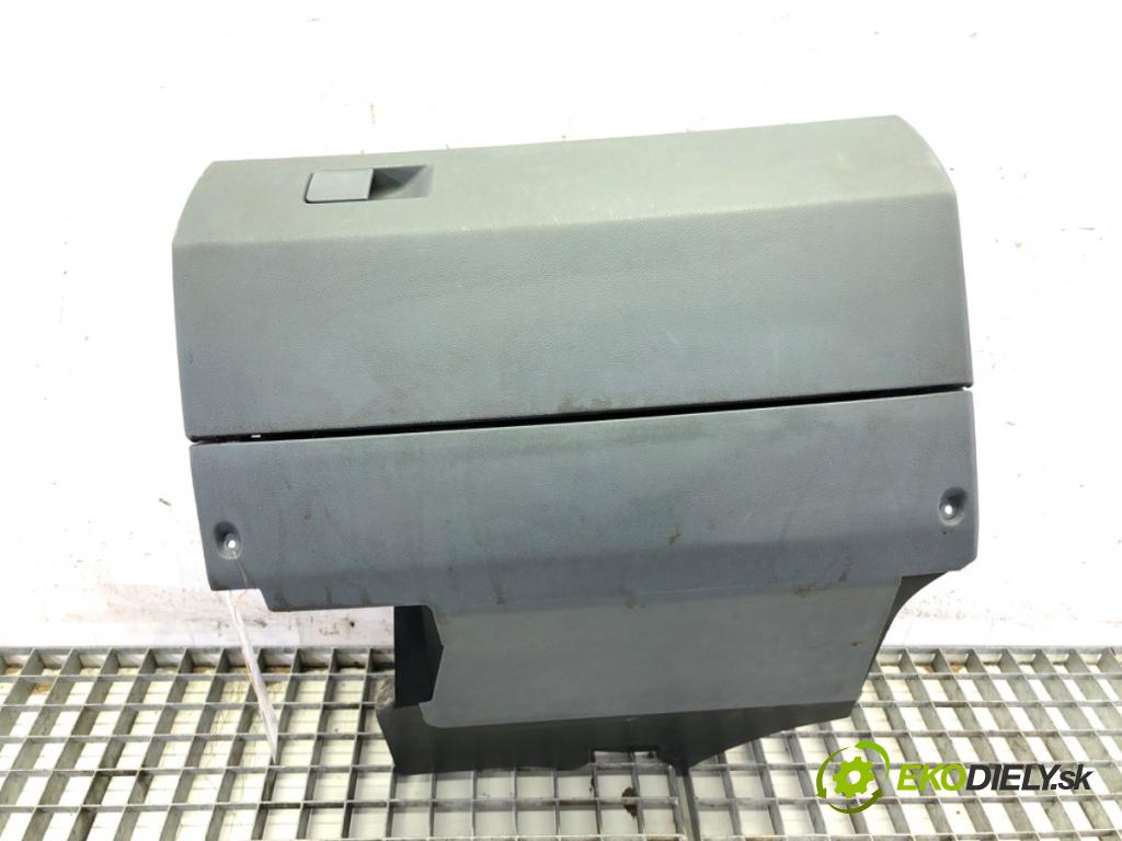 SKODA FABIA I Combi (6Y5) 2000 - 2007    1.9 SDI 47 kW [64 KM] olej napędowy 2000 - 2007  Priehradka, kastlík spolujazdca  (Priehradky, kastlíky)