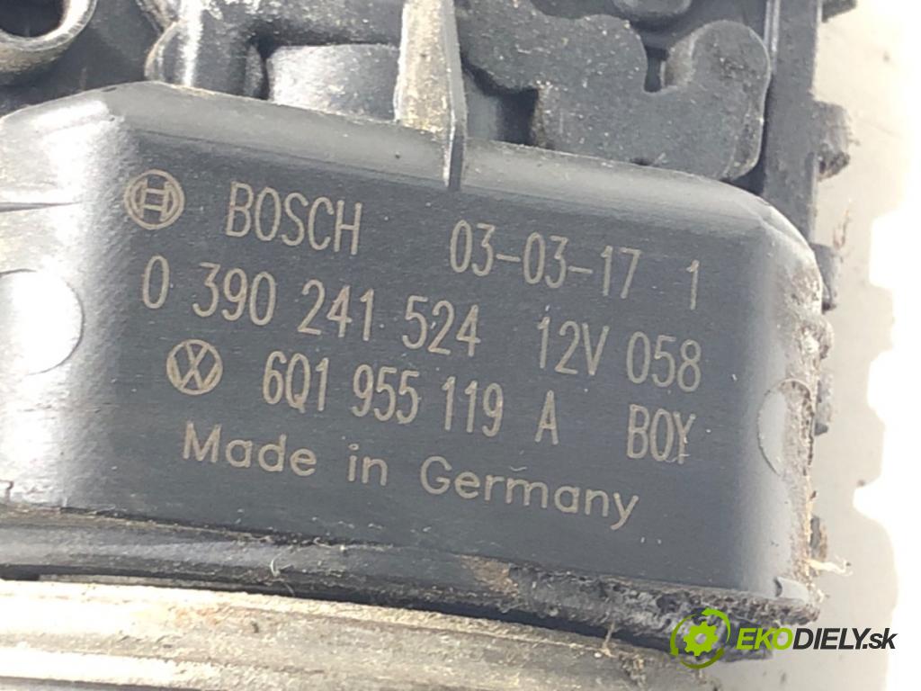 SKODA FABIA I Combi (6Y5) 2000 - 2007    1.9 SDI 47 kW [64 KM] olej napędowy 2000 - 2007  Mechanizmus stieračov predný 6Q1955119A (Motorčeky stieračov predné)