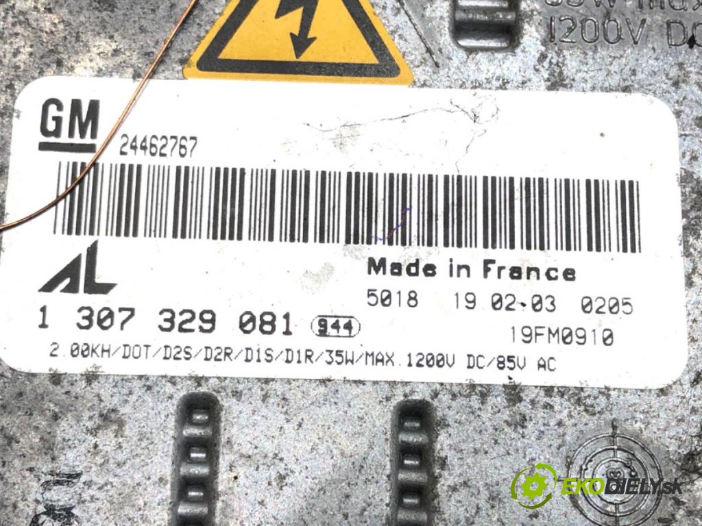 OPEL ZAFIRA A nadwozie wielkoprzestrzenne (MPV) (T98) 1999 - 2005    1.8 16V (F75) 92 kW [125 KM] benzyna 2000 - 2005  Menič XENON 1307329081 (Riadiace jednotky xenónu)