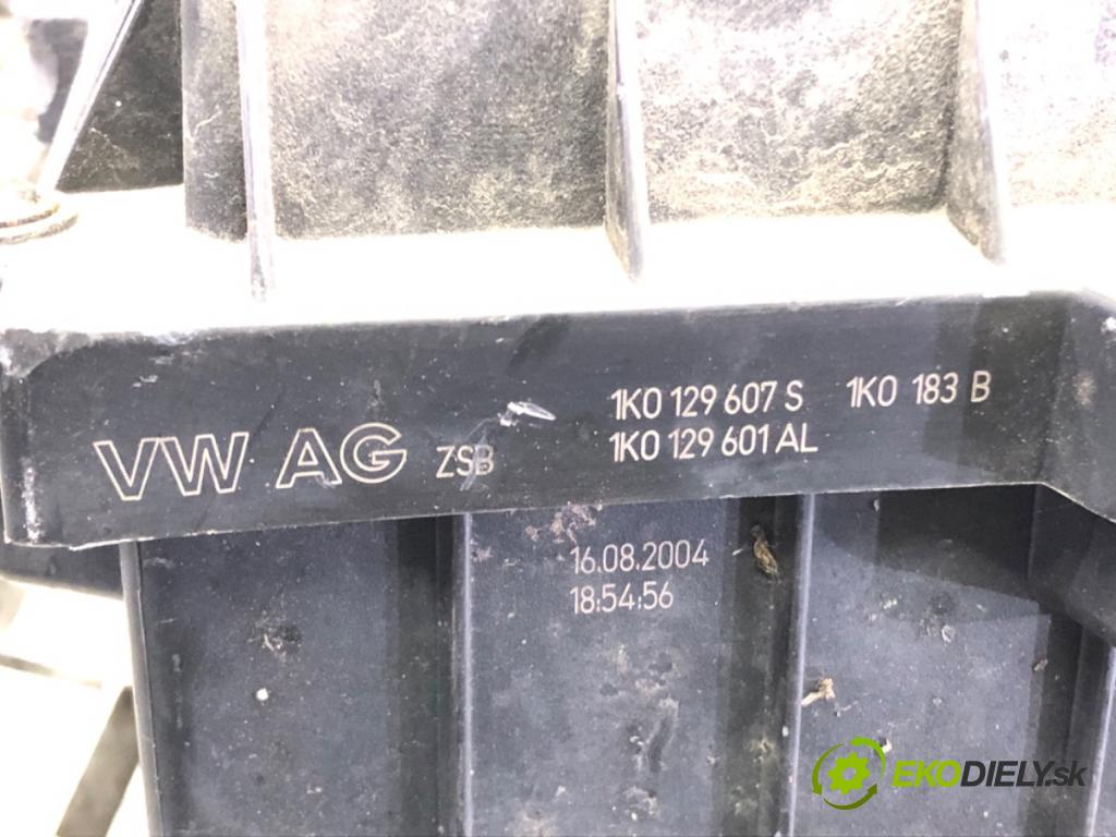 AUDI A3 (8P1) 2003 - 2013    2.0 TDI 16V 103 kW [140 KM] olej napędowy 2003 - 2012  Obal filtra vzduchu 1K0129607S (Obaly filtrov vzduchu)