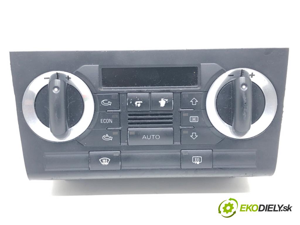 AUDI A3 (8P1) 2003 - 2013    2.0 TDI 16V 103 kW [140 KM] olej napędowy 2003 - 2012  Panel ovládania kúrenia 8P0820043D (Prepínače, spínače, tlačidlá a ovládače kúrenia)