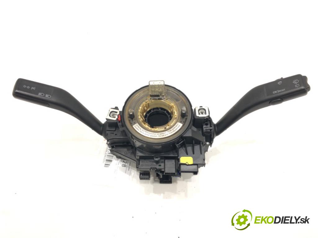 AUDI A3 (8P1) 2003 - 2013    2.0 TDI 16V 103 kW [140 KM] olej napędowy 2003 - 2012  Prepínač kombinovaný 1K0953503F (Prepínače, spínače, tlačidlá a ovládače kúrenia)