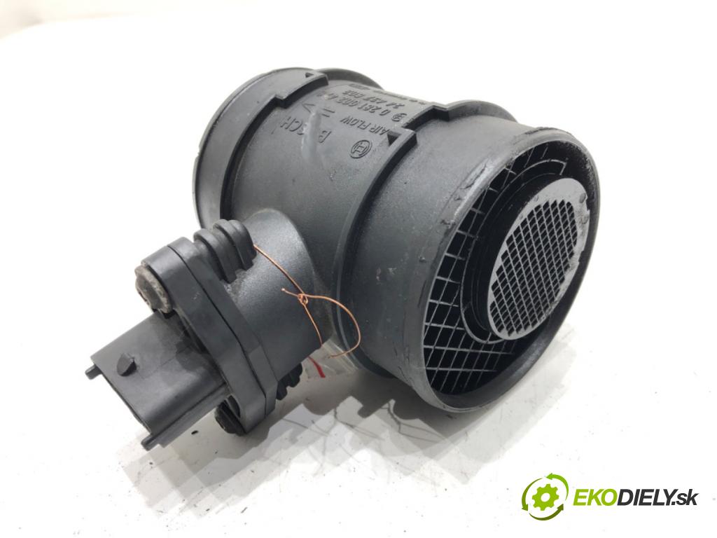 OPEL ZAFIRA A nadwozie wielkoprzestrzenne (MPV) (T98) 1999 - 2005    2.0 DTI 16V (F75) 74 kW [101 KM] olej napędowy 2000 - 2005  Váha vzduchu 0281002478 (Váhy vzduchu)