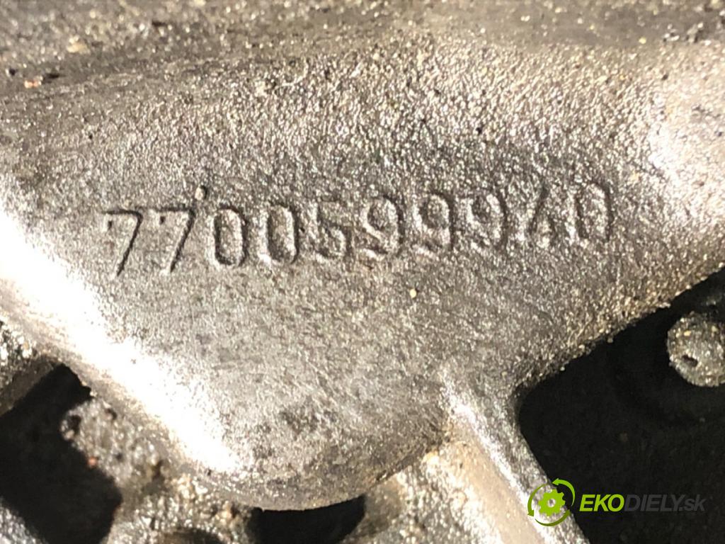 RENAULT SCÉNIC I nadwozie wielkoprzestrzenne (MPV) (JA0/1_, FA0_) 1999 - 2010    1.9 dCi (JA05, JA1F) 75 kW [102 KM] olej napędowy 1999 - 2003  Prevodovka 7700599940 (Prevodovky)