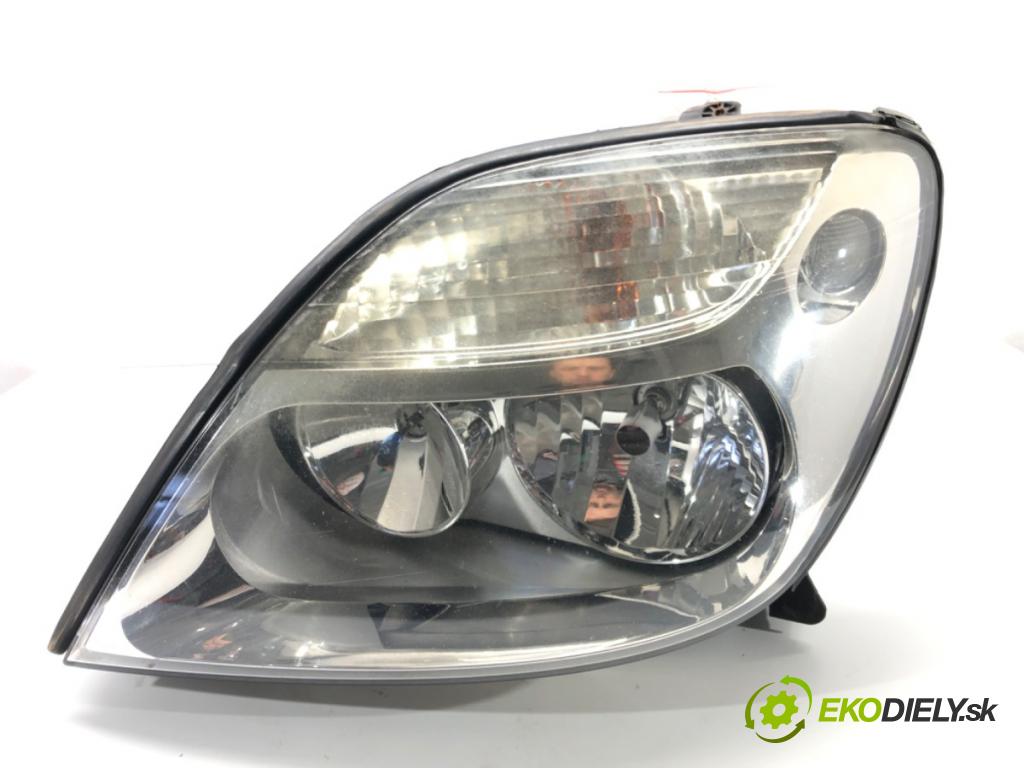 RENAULT SCÉNIC I nadwozie wielkoprzestrzenne (MPV) (JA0/1_, FA0_) 1999 - 2010    1.9 dCi (JA05, JA1F) 75 kW [102 KM] olej napędowy 1999 - 2003  Svetlomet ľavy predný 7700432098